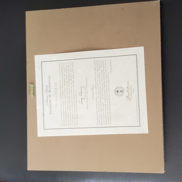 Thomas Kinkade A New Day Dawning - Picture 4 of 7